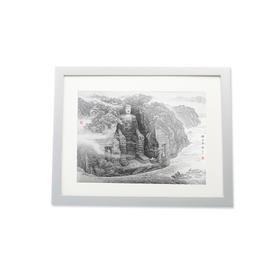 佛佑平安银版画10g