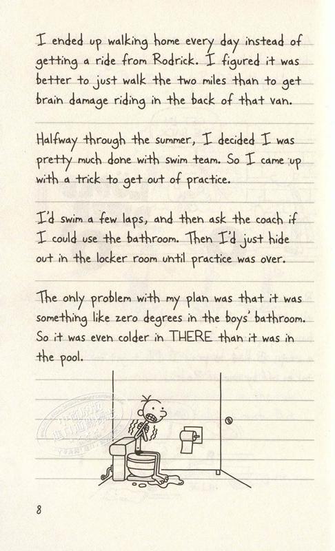 【中商原版】小屁孩日记2 英文原版 Diary of a Wimpy Kid 2 Rodrick Rules 杰夫金尼 8-12岁英版 桥梁章节书 儿童小初文学 商品图3