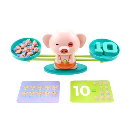 猪猪天平数学启蒙玩具 商品图1