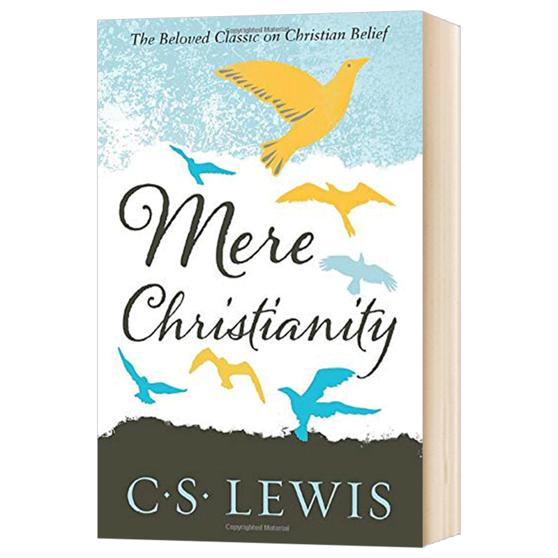 C.S.路易斯经典 返璞归真 英文原版文学书 Mere Christianity 英文版原版书籍 纳尼亚传奇作者 C. Lewis Signature Classic 进口英语书