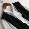 QMMY70141新款2020雪纺大码背带连衣裙套装TZF 商品缩略图2
