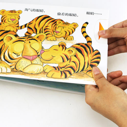 幼儿互动认知玩具书 小脑袋（全球畅销百万册，荣登《纽约时报》畅销书榜。 与30种可爱小动物趣味互动， 在推拉、触摸、翻翻中，增进儿童感官和认知能力的发展） 商品图4