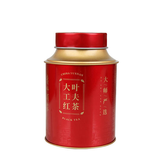 广州酒家 大叶工夫红茶 浓香型茶叶礼盒装罐装新年过年送礼送长辈 商品图2