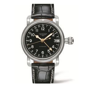 浪琴 Longines 经典复古系列双时区机械男表 L2.778.4.53.0