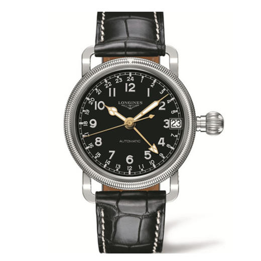 浪琴 Longines 经典复古系列双时区机械男表 L2.778.4.53.0 商品图0