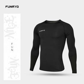 【青少年】FUNRYO蜂锐FUN系列运动长袖紧身衣紧身裤套装