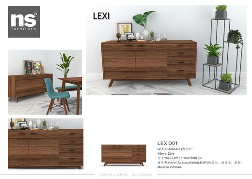 NS家居nsfurniture进口实木餐边柜NSCB-LEX D01 商品图1