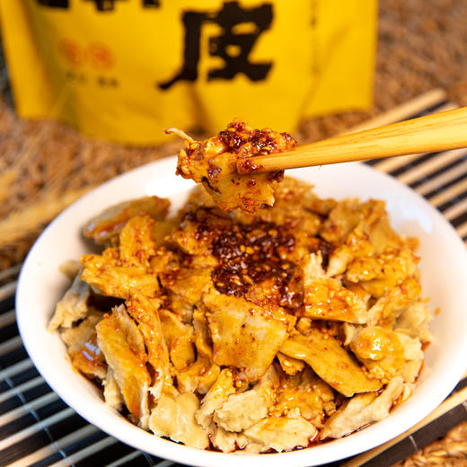 陕西宝鸡手撕面筋6袋装陕西宝鸡特产网红小吃美食山水寻味