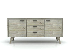 NS家居nsfurniture进口实木餐边柜NSST-LEV D01