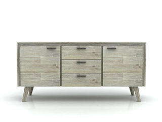 NS家居nsfurniture进口实木餐边柜NSST-LEV D01 商品图0