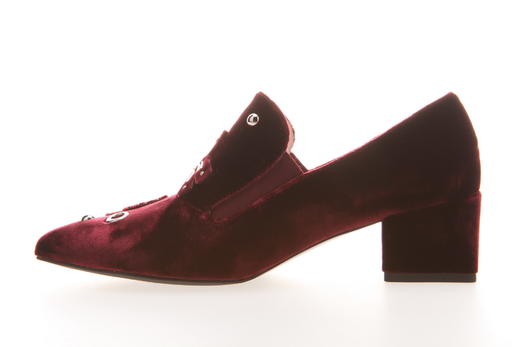 sheme 鹿鸣 丝绒 时尚 深口短靴款单鞋 商品图2