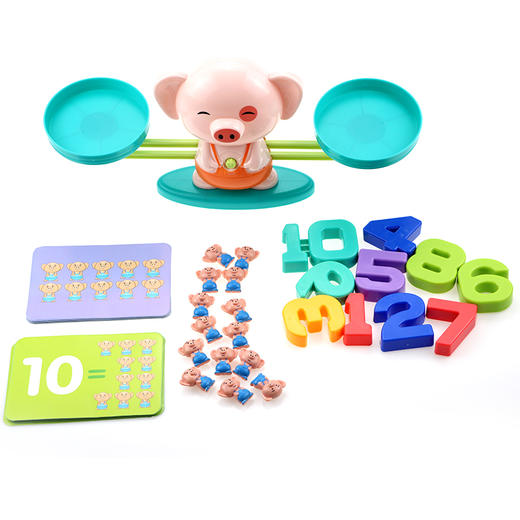 猪猪天平数学启蒙玩具 商品图2