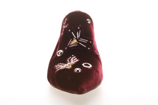 sheme 鹿鸣 丝绒 时尚 深口短靴款单鞋 商品图3