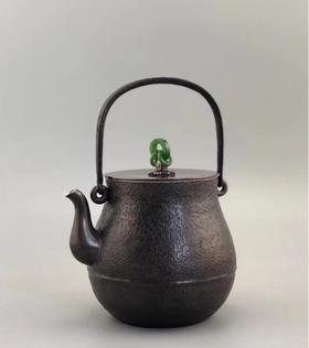 「茶器」银壶 日听松风