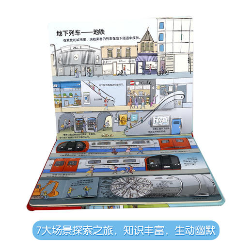 乐乐趣揭秘翻翻书低幼版揭秘火车 原价68.8元 商品图2