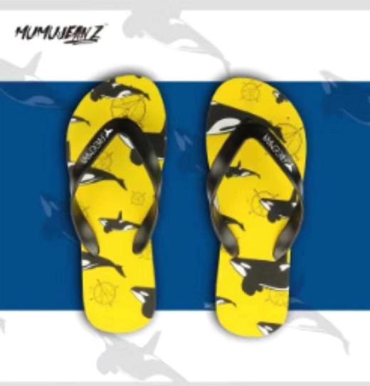 【周边】FREEMAN 原创鲸鲨拖鞋男女夹脚拖沙滩凉鞋 商品图1