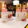 磨砂玻璃杯创意时尚可爱小杯子居家日用便携女学生水杯花茶 商品缩略图1