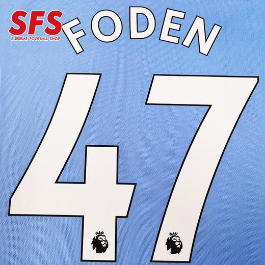 SFS 19/20 21/22赛季英超曼城主场联赛印号 球员印号（非球衣链接） 商品图2