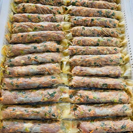 【海鲜精选】东山海鲜•纯手工虾仁猪肉五香卷  纯手工制作 无添加 3条约250g/1袋装 商品图1