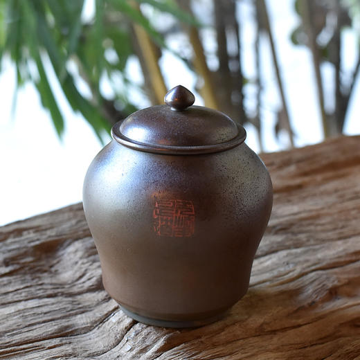 田记窑柴烧茶叶罐 商品图3