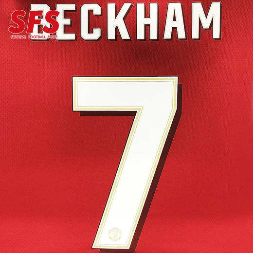 【印制风险自担】SFS 19/20赛季曼联主场杯赛印号 球员版印号（非球衣链接） 商品图0