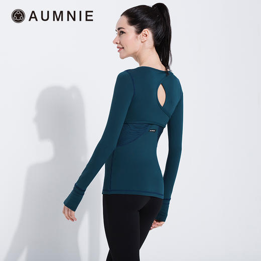 AUMNIE澳弥尼 漩涡长袖T恤 商品图2