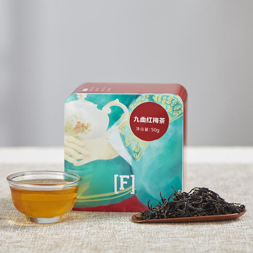 福海堂丨九曲红梅 西湖产区红茶 特级 50g 商品图0