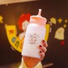 磨砂玻璃杯创意时尚可爱小杯子居家日用便携女学生水杯花茶 商品缩略图2