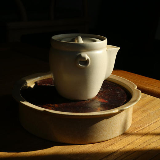 生普搭档 古朴雅致 官哥釉茶壶 呈现细腻香气 商品图4