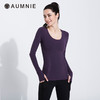 AUMNIE澳弥尼 漩涡长袖T恤 商品缩略图0