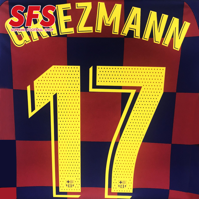 SFS 19-20-21赛季巴萨 巴塞罗那联赛印号 多球员（非球衣链接）