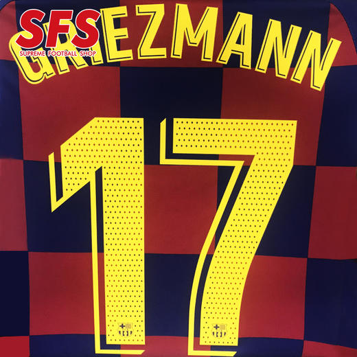 SFS 19-20-21赛季巴萨 巴塞罗那联赛印号 多球员（非球衣链接） 商品图0