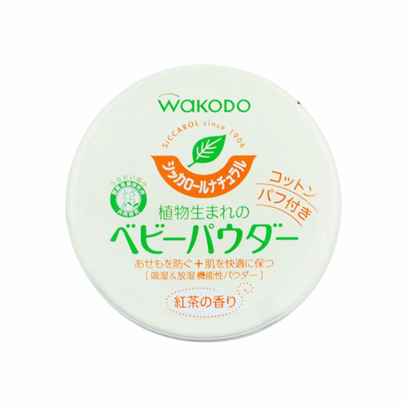WAKODO/和光堂 婴儿植物罐装爽身粉 120G JPY带授权招加盟代理