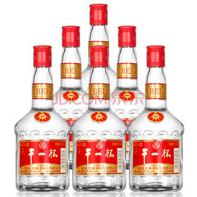 【整箱】五粮液股份公司 干一杯 光瓶装 浓香型白酒 52度 475ml*6瓶【1月18日—19日提货】