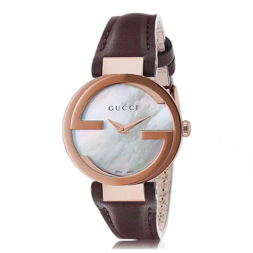 gucci全智贤同款小牛皮手表