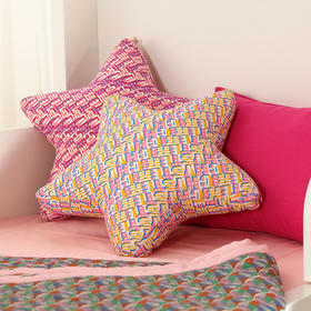 阳春小镇ins星星抱枕靠包