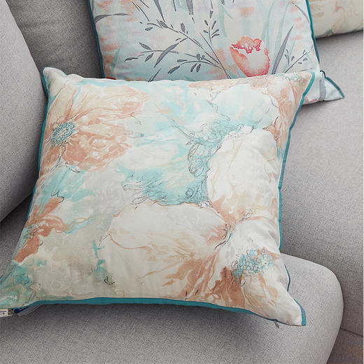 阳春小镇琼花系列进口贡缎靠包抱枕 商品图0