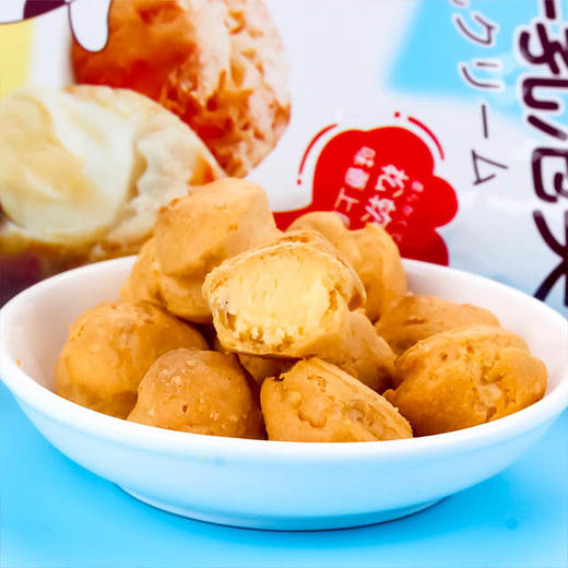 【北海道3.6芝士牛奶泡芙】1袋/2袋/3袋，精选乳蛋白含量高达3.6克的高端优质牛乳，奶香味浓郁，酥脆好滋味， 商品图3