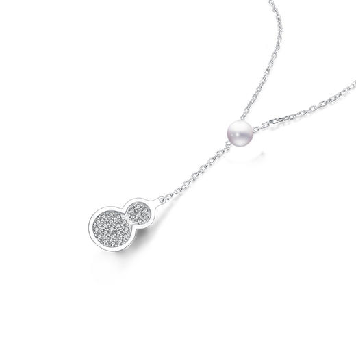 宫里的世界&美颂之光 小葫芦 925银珍珠项链 商品图3