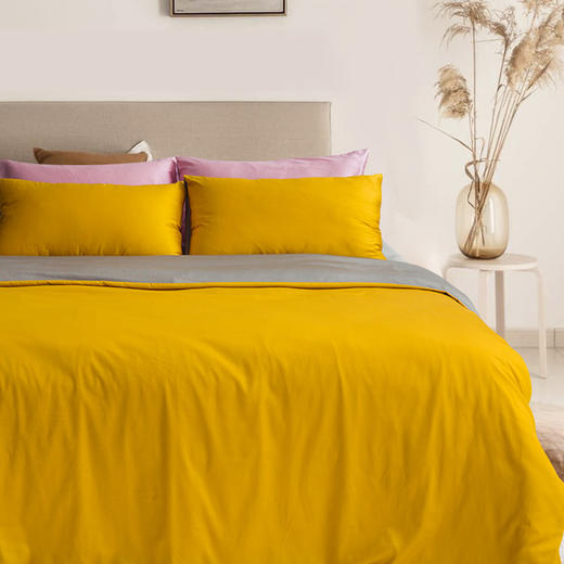 新西兰CRIA 60支&100支 长绒棉贡缎双面拼色四件套 | 给你不一样的裸睡体验 商品图5