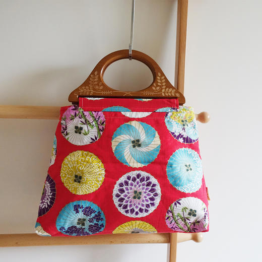 HUGOJIRO木柄手提包风の花日式花伞 商品图0