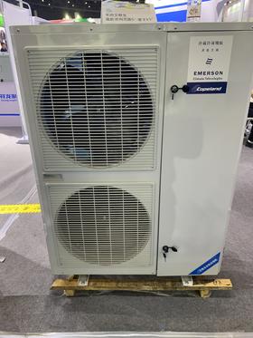 顿菱5P全新一体机 立式新艾默生 开门式 有喷有阀 货品编码71214