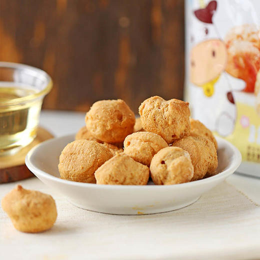 【北海道3.6芝士牛奶泡芙】1袋/2袋/3袋，精选乳蛋白含量高达3.6克的高端优质牛乳，奶香味浓郁，酥脆好滋味， 商品图2