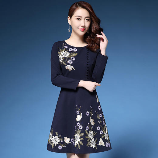 DYSL-Q4196新款时尚百搭气质修身a字打底裙 商品图4