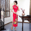 TJ-AQI-3740新款复古改良中国风旗袍裙 商品缩略图2