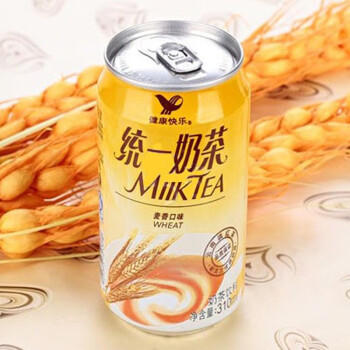 统一奶茶罐装麦香奶茶310ml*24罐 商品图2