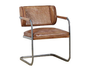 NS家居nsfurniture进口真皮扶手椅NSAC-Jimmy 商品图1