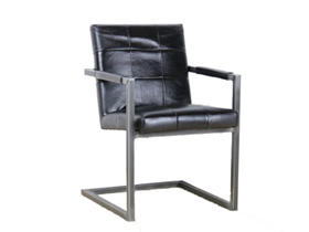 NS家居 nsfurniture  进口真皮扶手椅NSAC-Javan