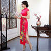TJ-AQI-3740新款复古改良中国风旗袍裙 商品缩略图1
