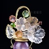 【一揽清风】萤石花篮胸针-CB1908123 商品缩略图2
